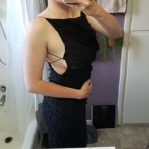 90's Jill Stuart Silk Cocktail Evening Dress Sz 4